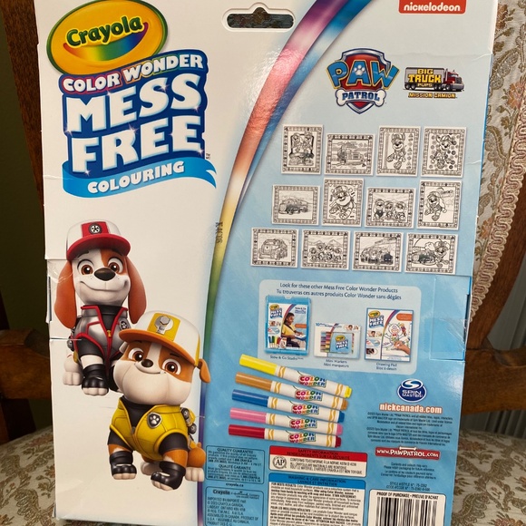 Paw Patrol Colour Wonder Mess Free Colouring - Picture 4 of 4